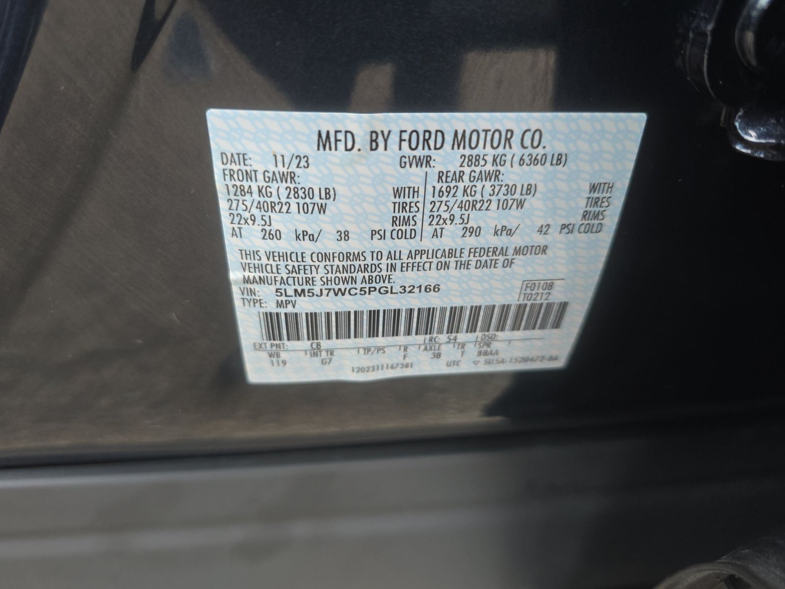 2023 Lincoln Aviator Reserve FWD