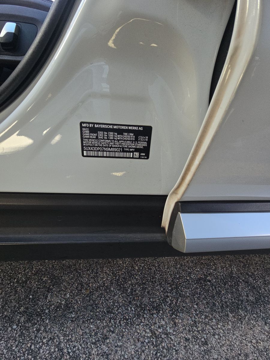 2022 BMW X3 sDrive30i RWD