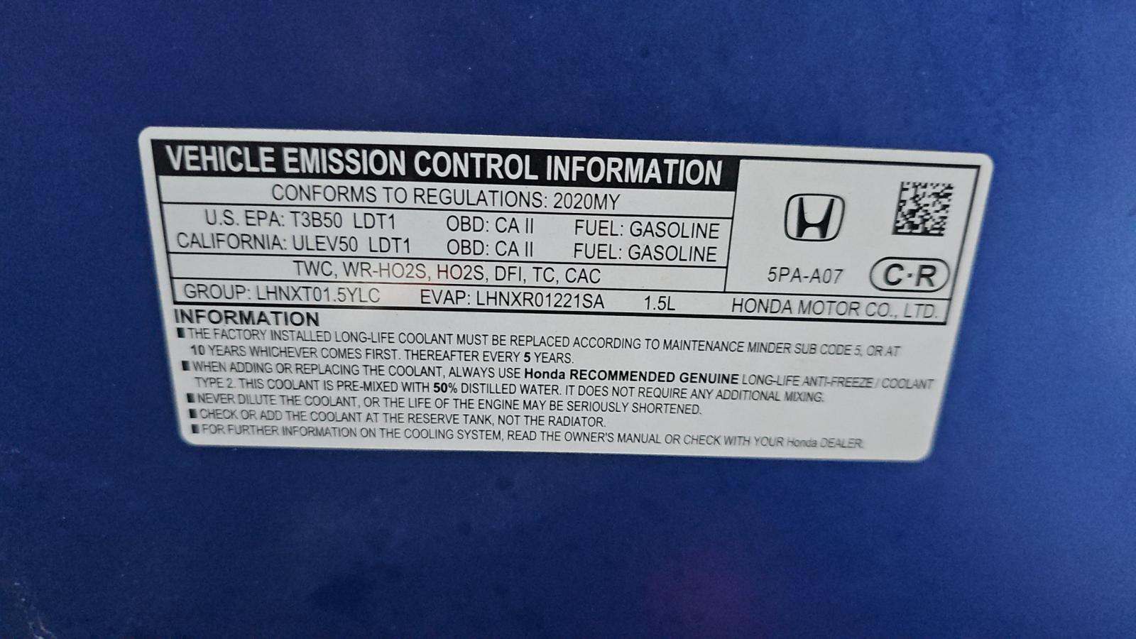 2020 Honda CR-V EX FWD