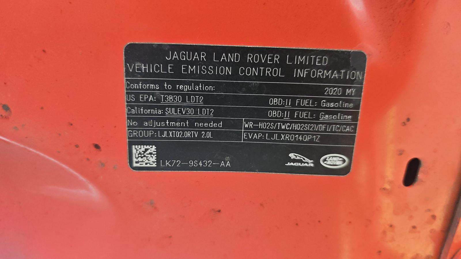 2020 Jaguar E-PACE Checkered Flag AWD