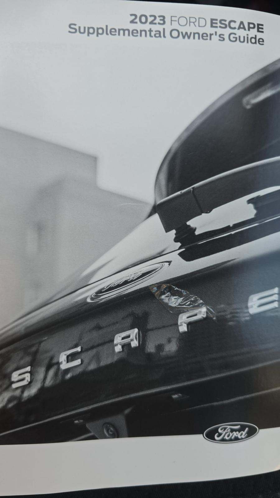 2023 Ford Escape ST-Line Select AWD