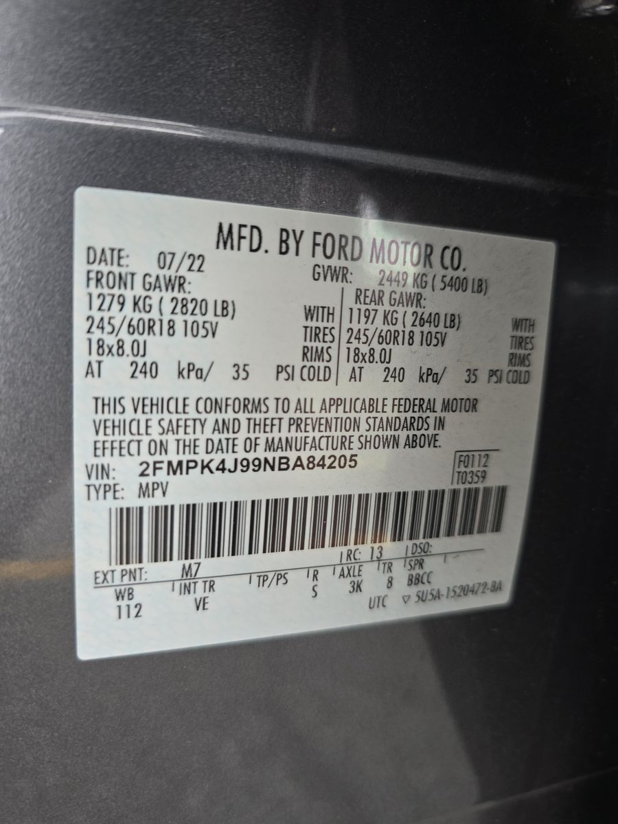 2022 Ford Edge SEL AWD