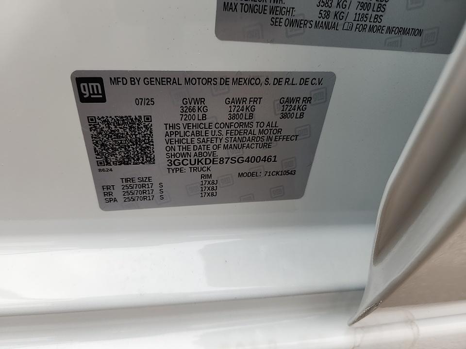 2025 Chevrolet Silverado 1500 LT AWD