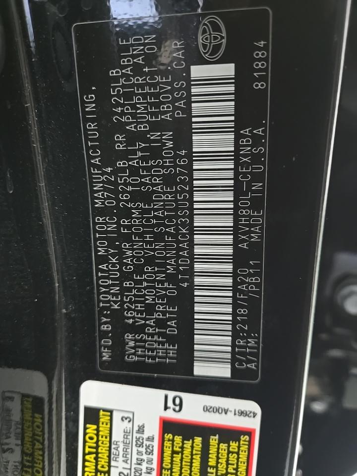 2025 Toyota Camry LE FWD