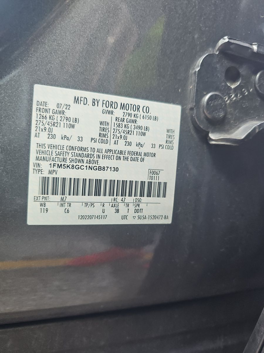 2022 Ford Explorer ST AWD