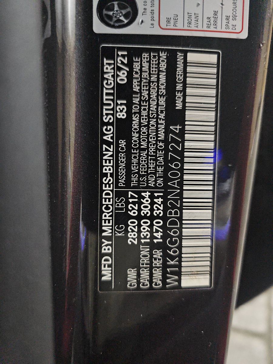 2022 Mercedes-Benz S-Class S 500 AWD