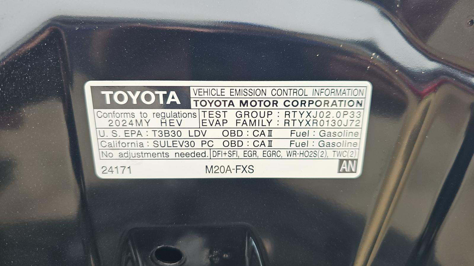 2024 Toyota Prius LE FWD