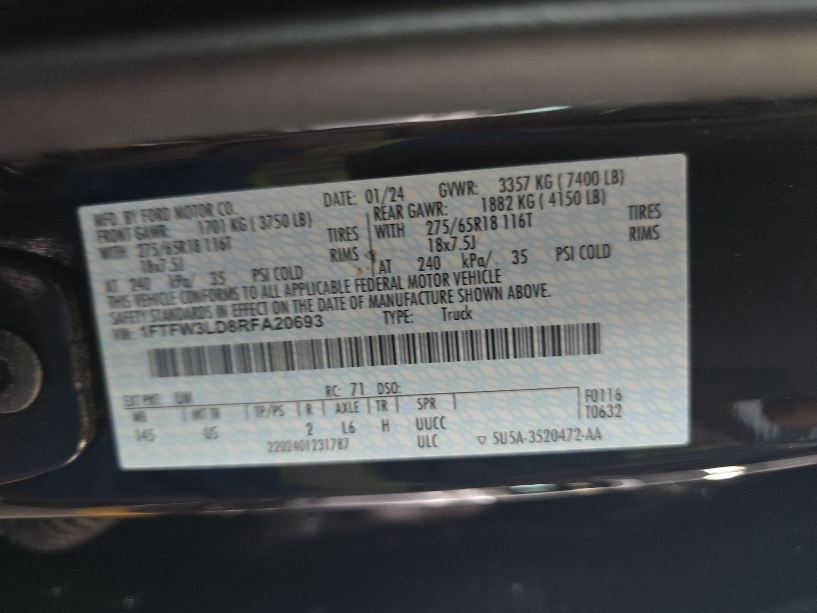 2024 Ford F-150 Hybrid XLT AWD