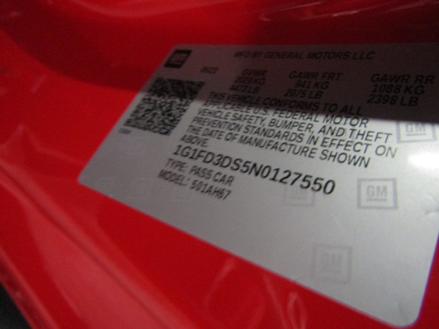 2022 Chevrolet Camaro 2LT RWD