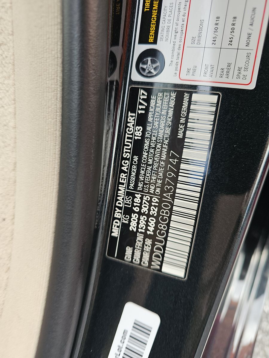 2018 Mercedes-Benz S-Class S 560 AWD