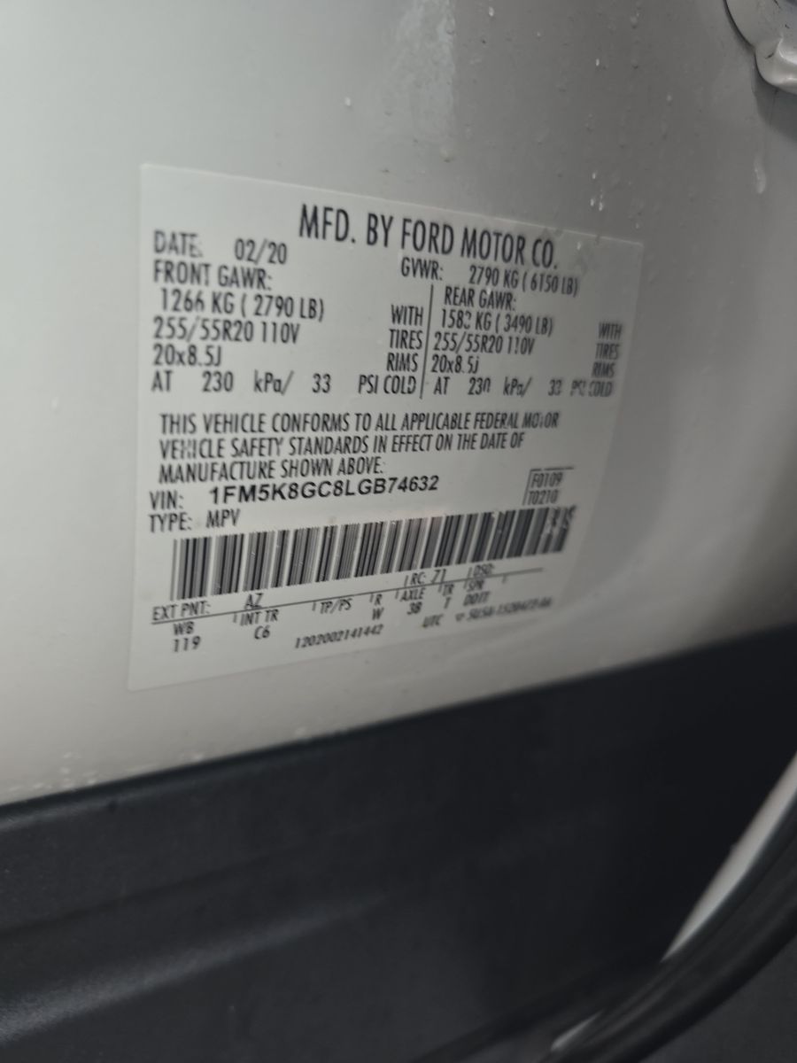 2020 Ford Explorer ST AWD