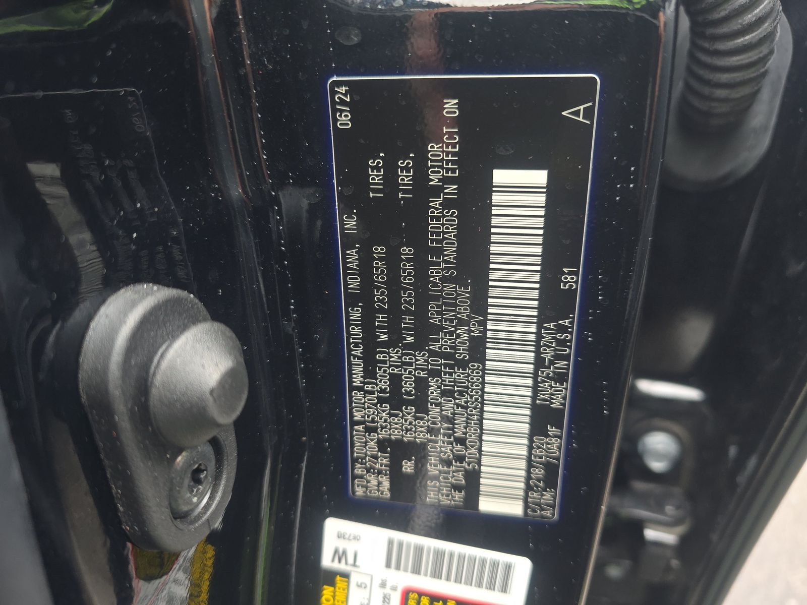 2024 Toyota Highlander XLE AWD