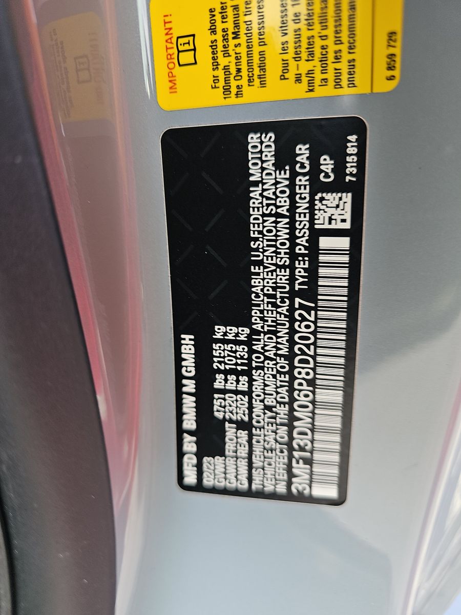 2023 BMW M2 Base RWD