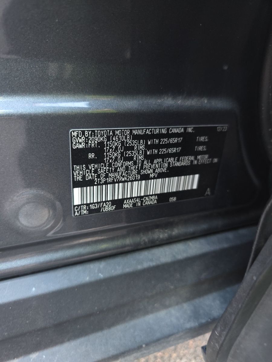 2024 Toyota RAV4 XLE AWD