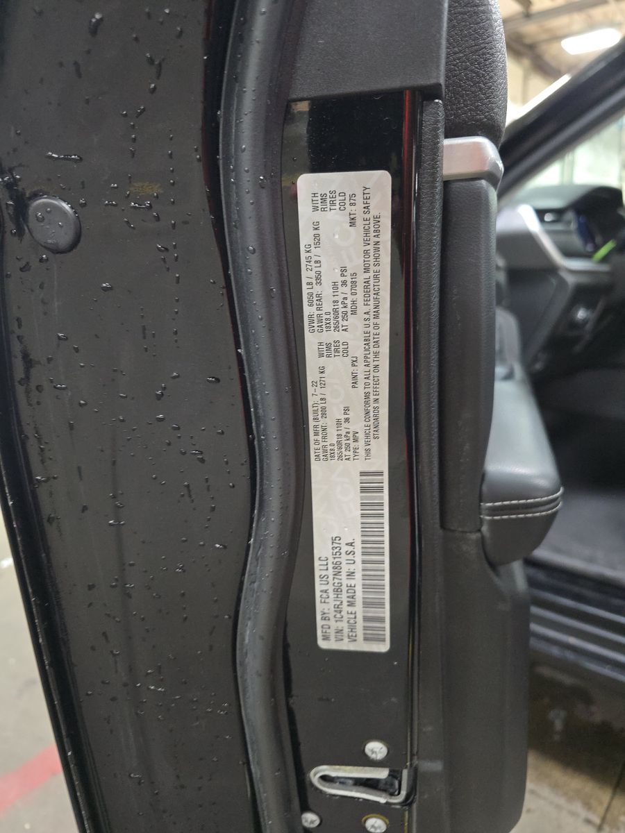 2022 Jeep Grand Cherokee Limited AWD