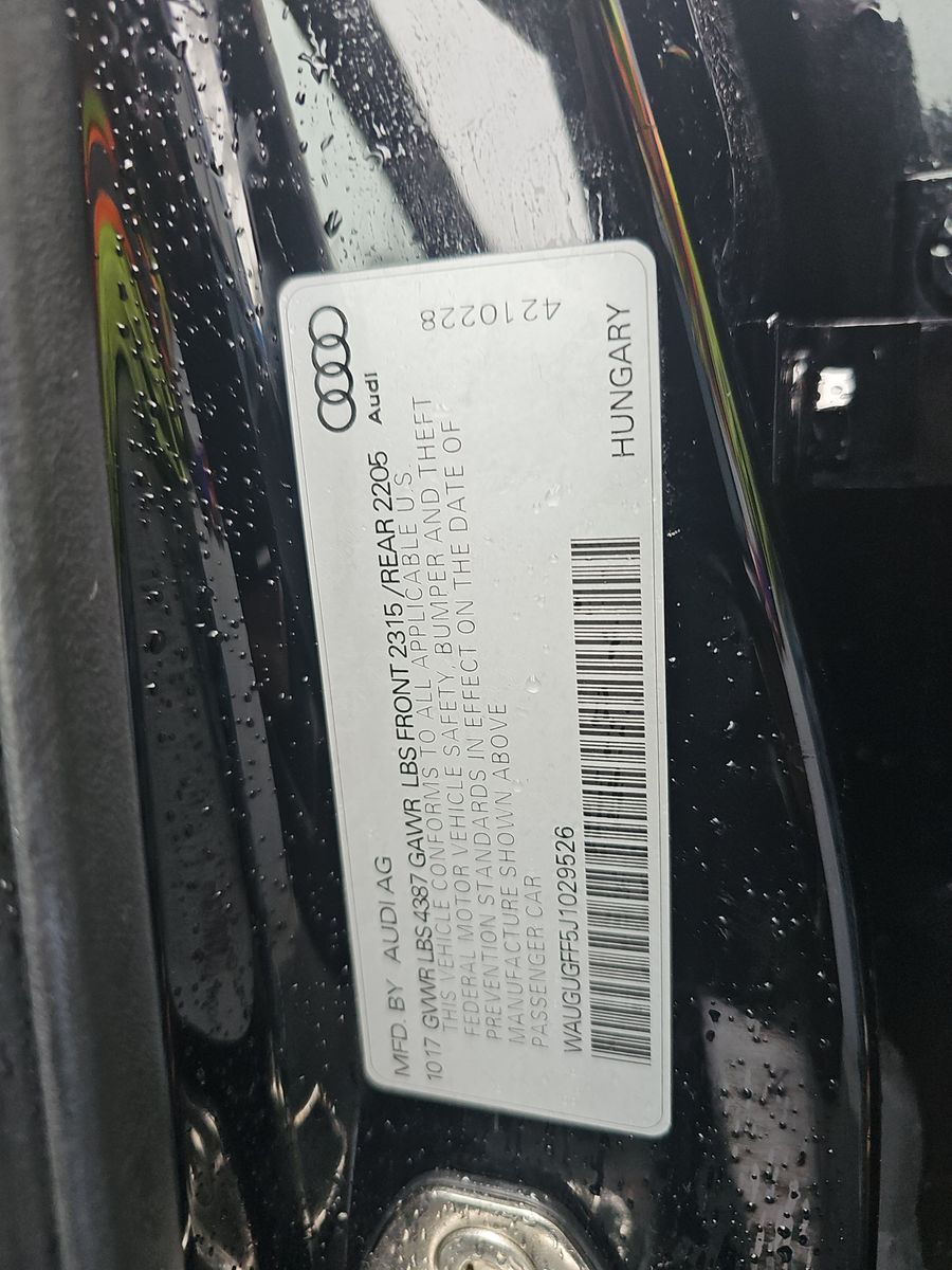 2018 Audi A3 2.0T Premium Plus FWD