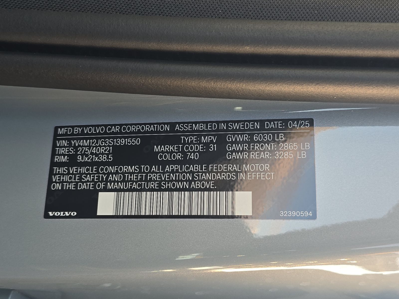 2025 Volvo XC90 B5 Ultra AWD