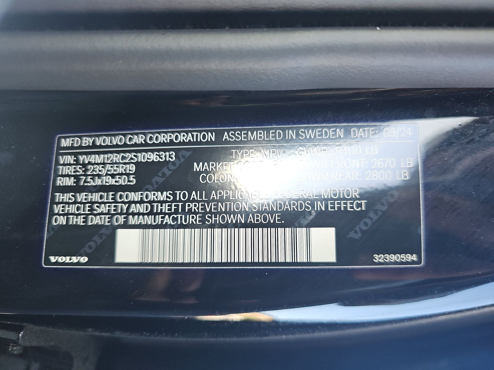 2025 Volvo XC60 B5 Plus AWD