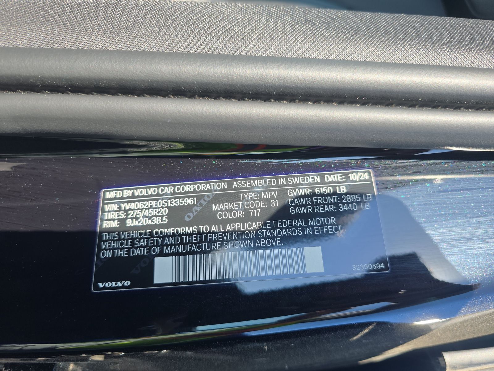 2025 Volvo XC90 B6 Plus AWD