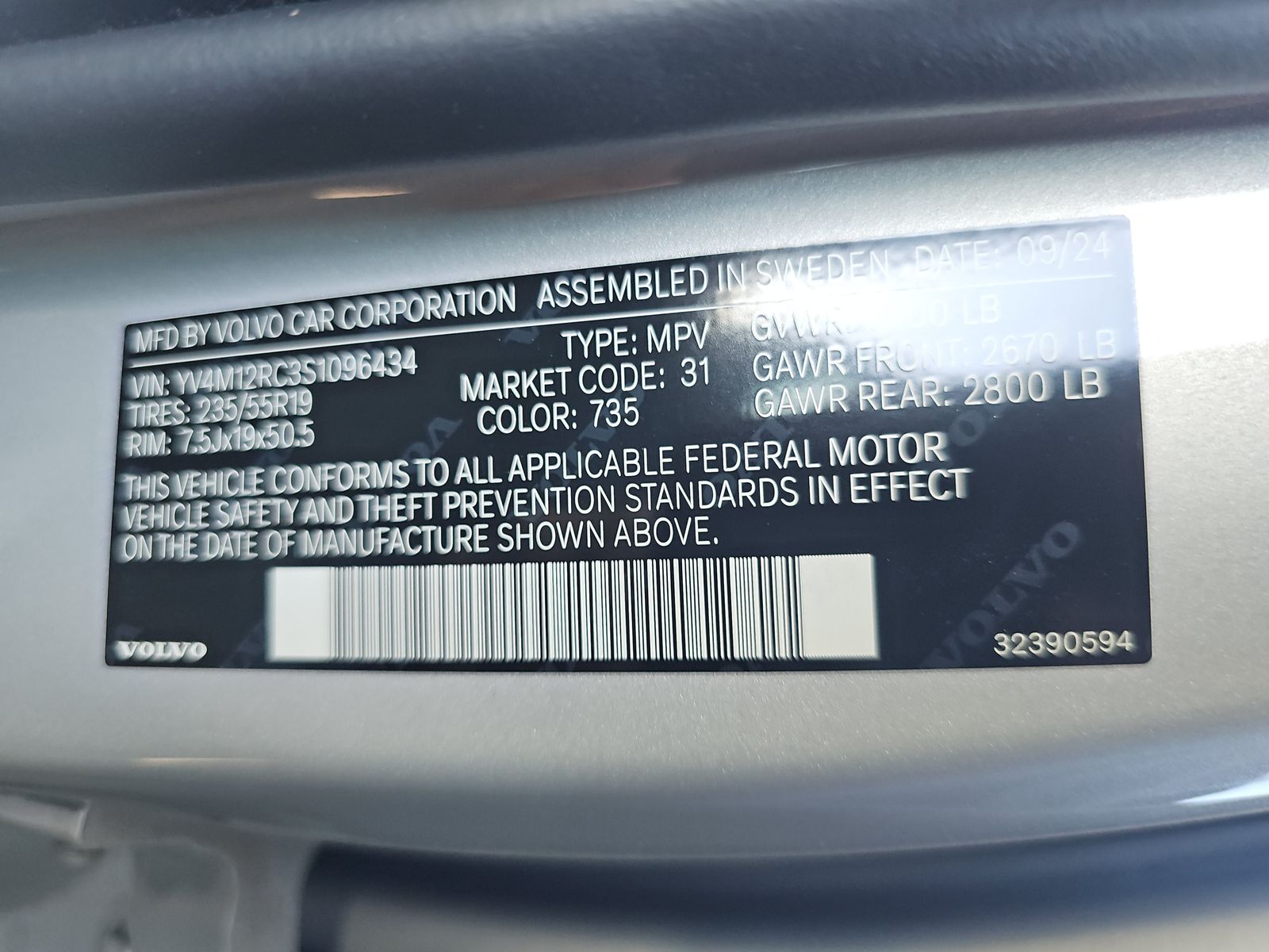 2025 Volvo XC60 B5 Plus AWD