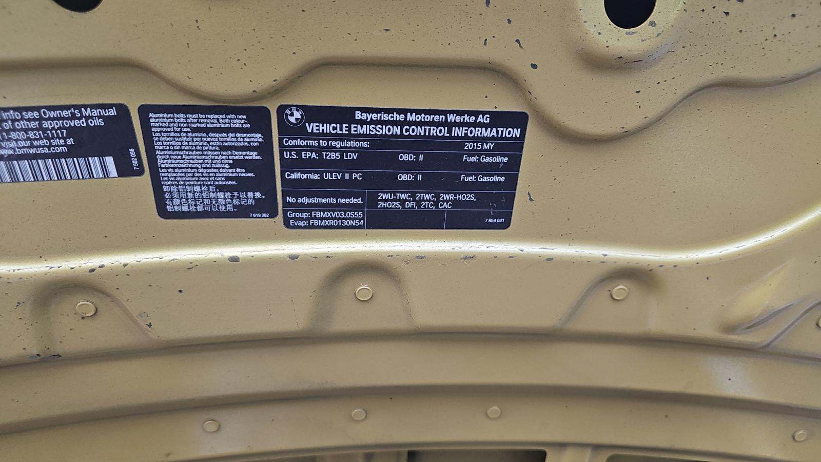 2015 BMW M4 Base RWD