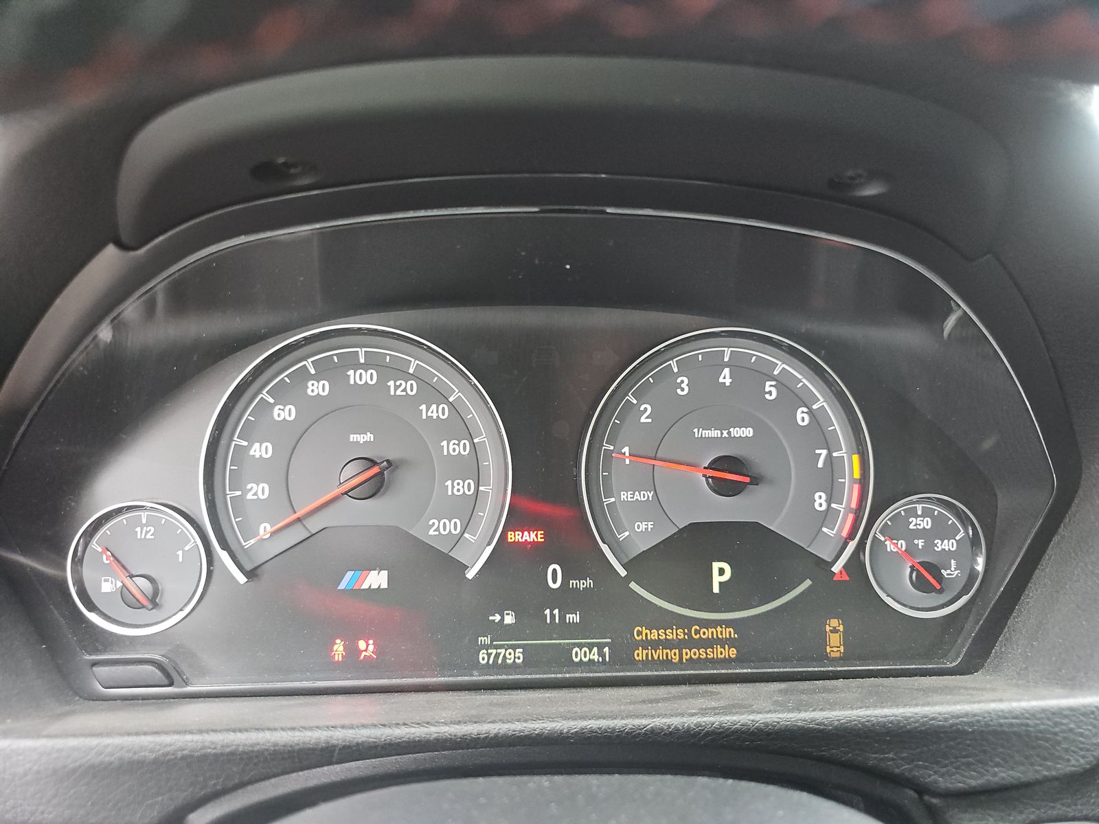 2015 BMW M4 Base RWD