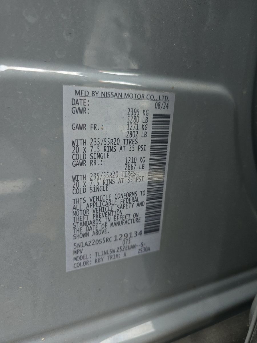 2024 Nissan Murano Platinum AWD