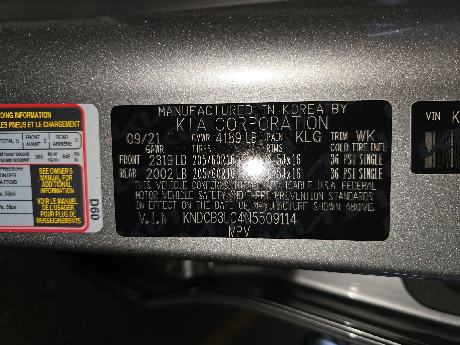 2022 Kia Niro LXS SE FWD