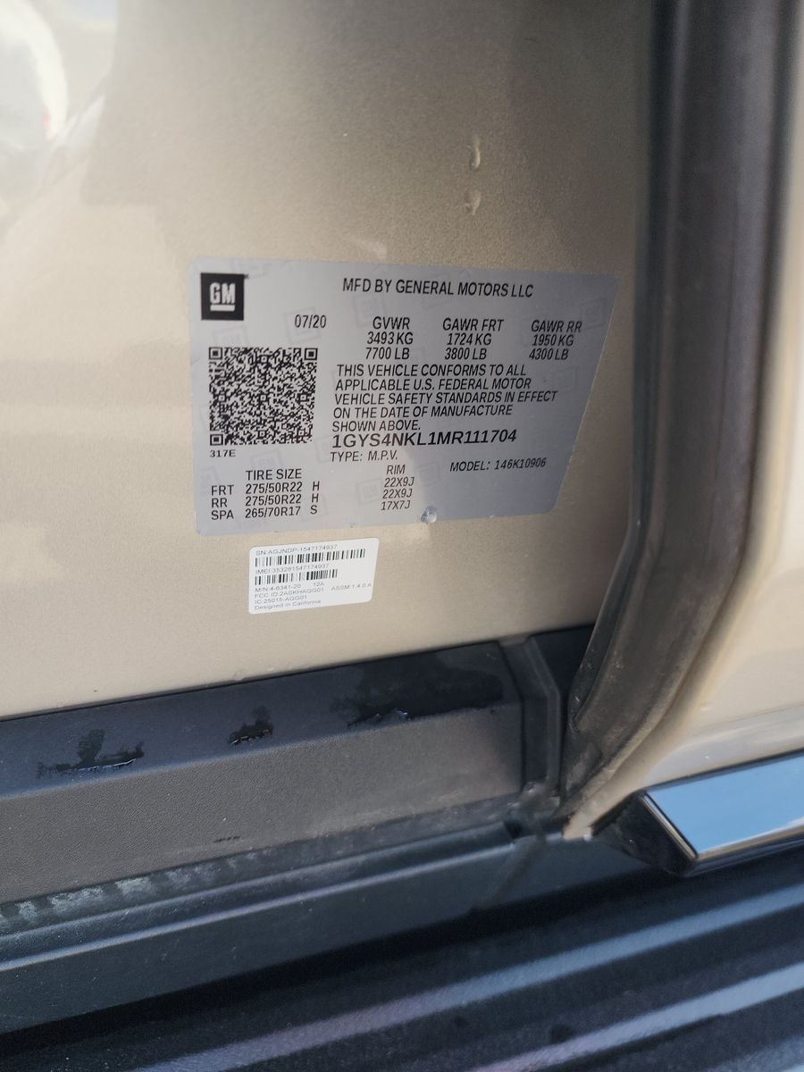 2021 Cadillac Escalade ESV Sport AWD