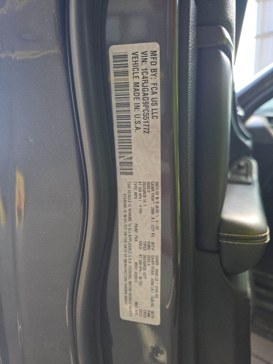 2023 Jeep Grand Cherokee Altitude RWD