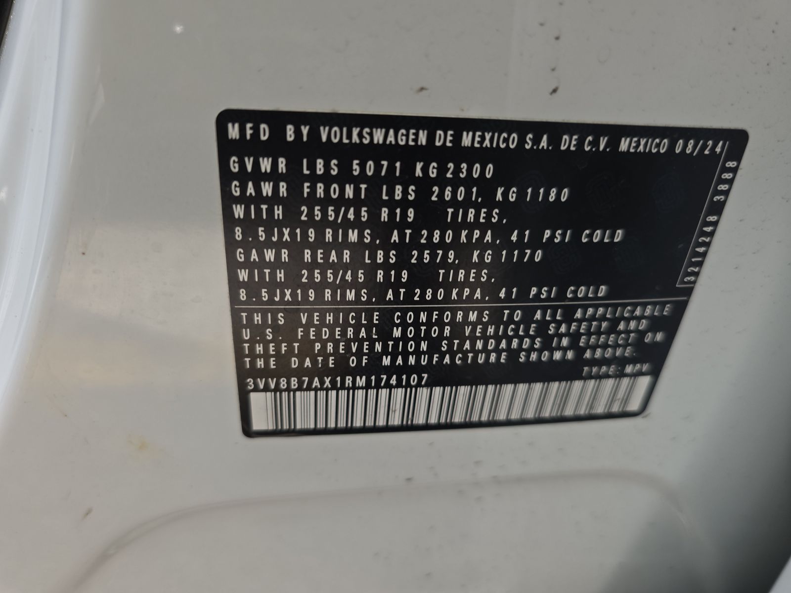 2024 Volkswagen Tiguan 2.0T SE R-Line Black AWD