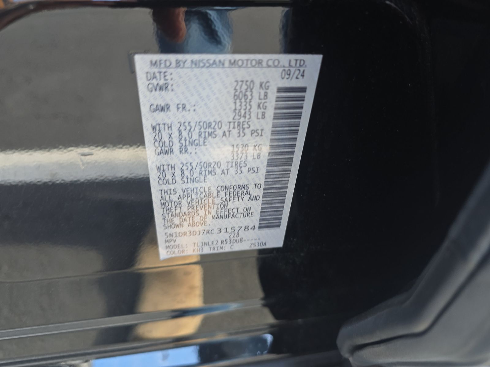 2024 Nissan Pathfinder Platinum AWD