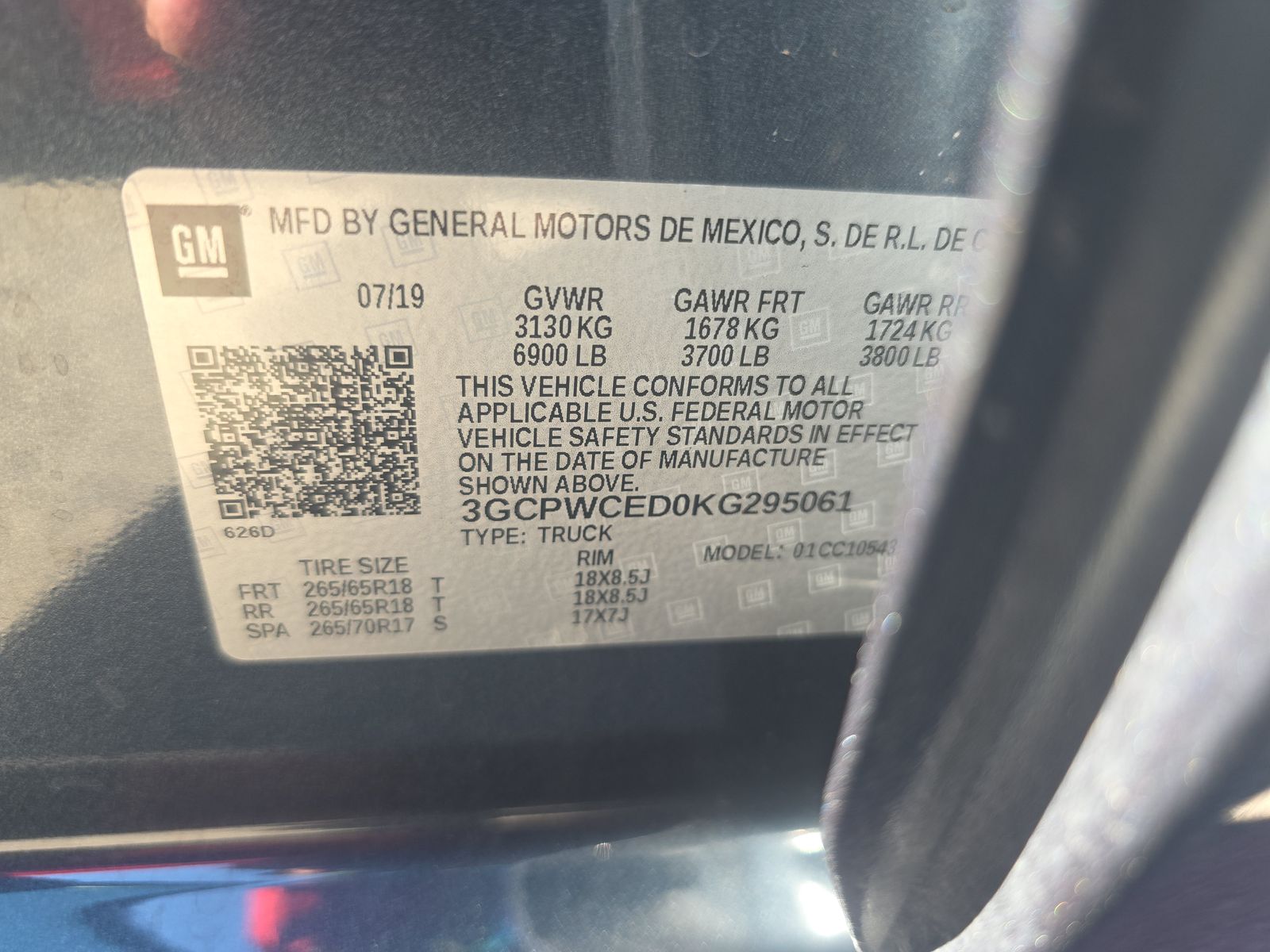 2019 Chevrolet Silverado 1500 LT RWD