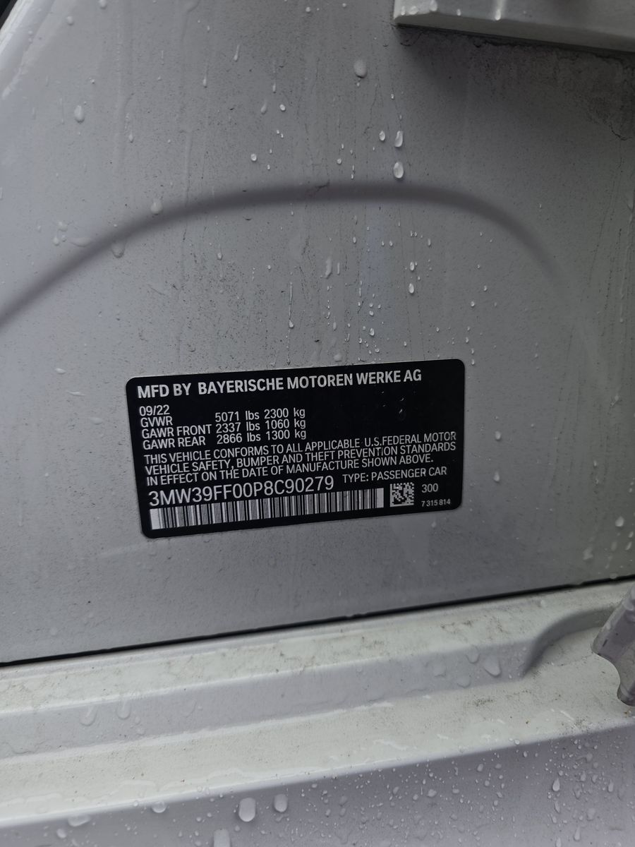 2023 BMW 3 Series 330e RWD