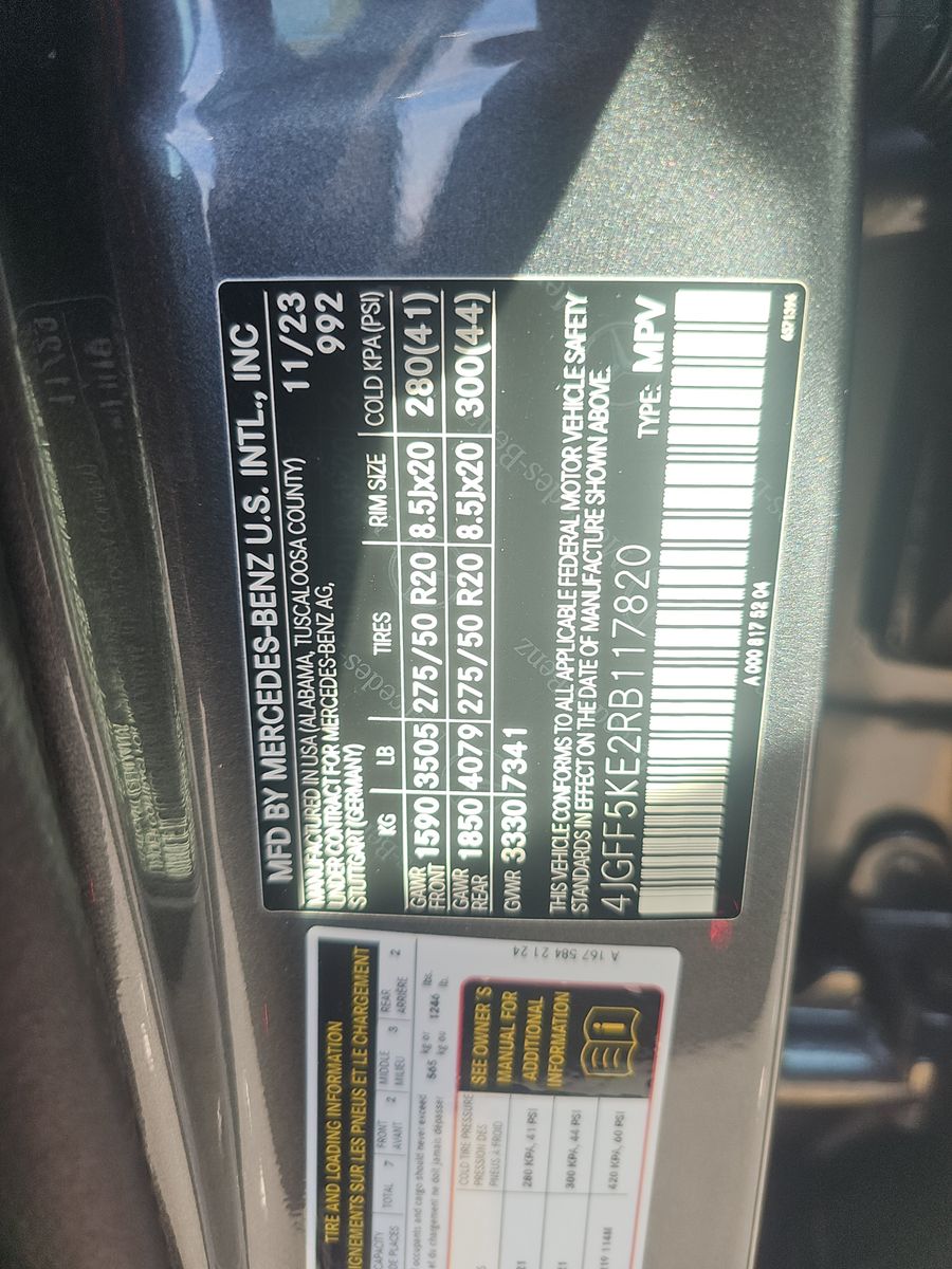 2024 Mercedes-Benz GLS GLS 450 AWD