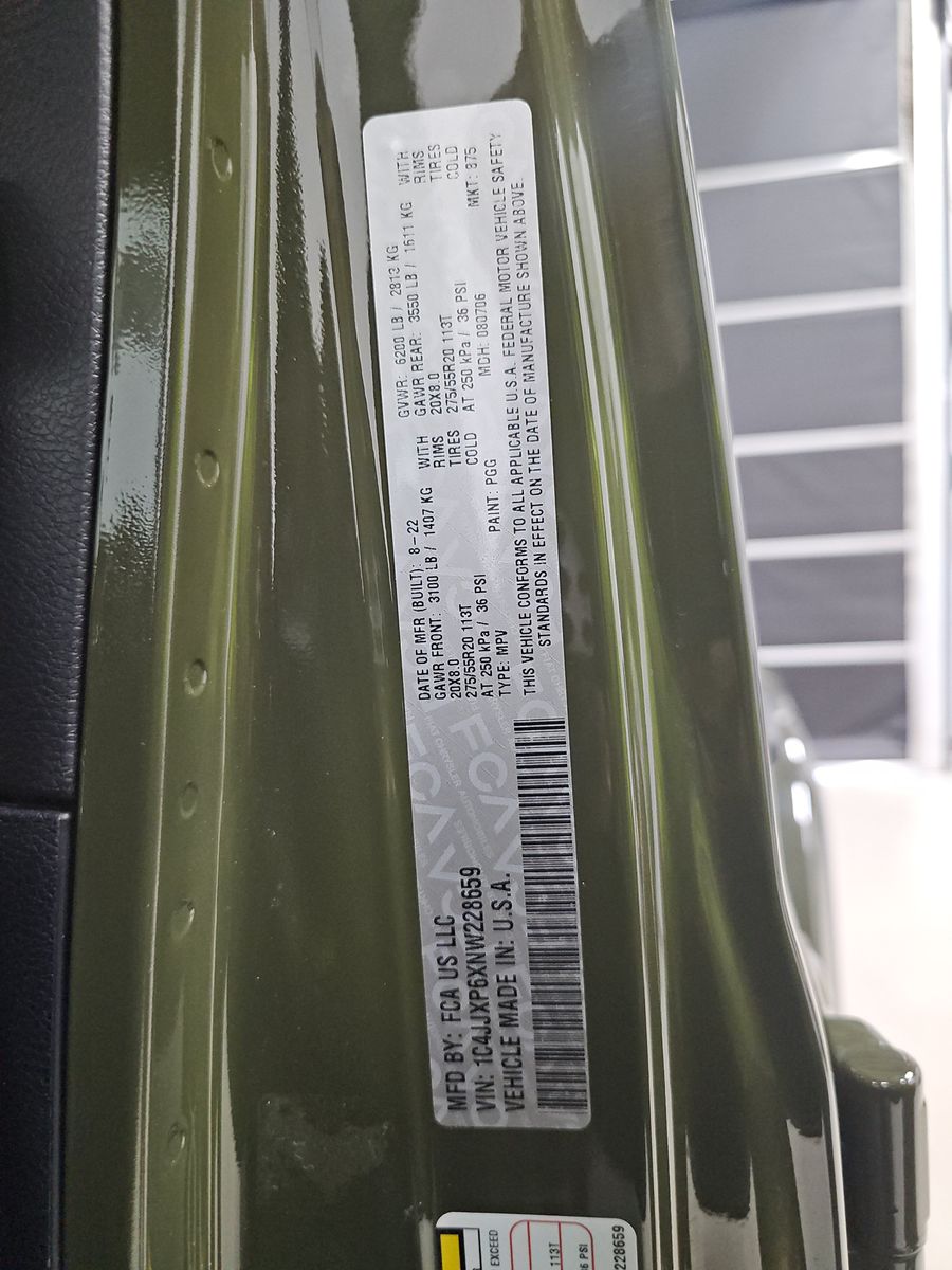 2022 Jeep Wrangler Unlimited 4xe Sahara AWD