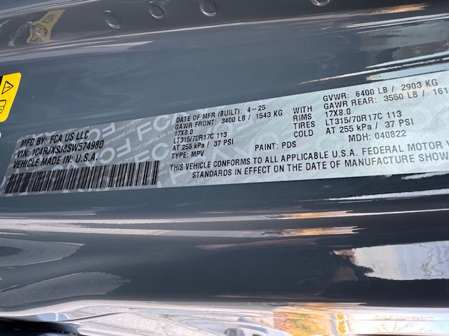 2025 Jeep Wrangler Rubicon 392 Final Edition AWD