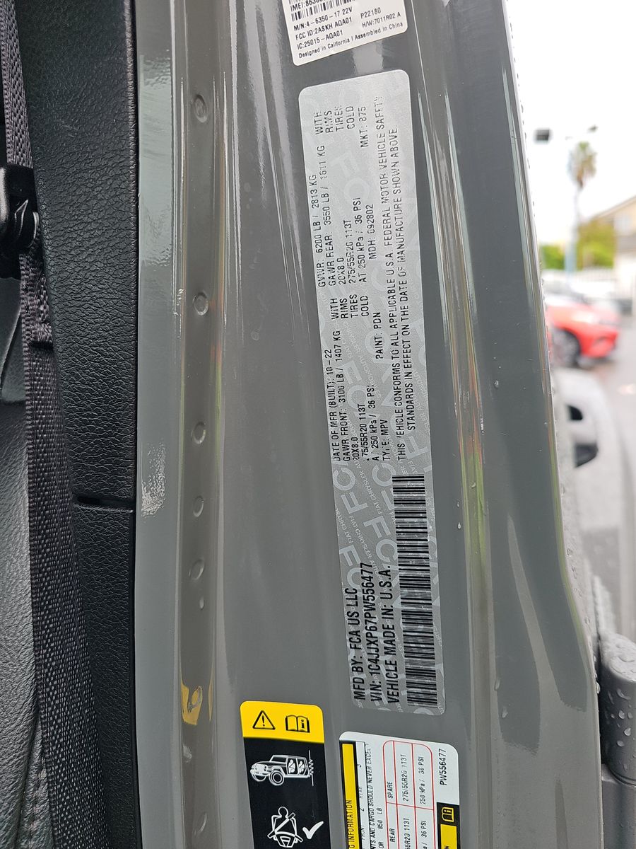 2023 Jeep Wrangler 4xe Sahara AWD