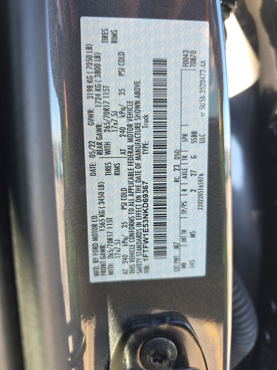 2022 Ford F-150 XLT AWD