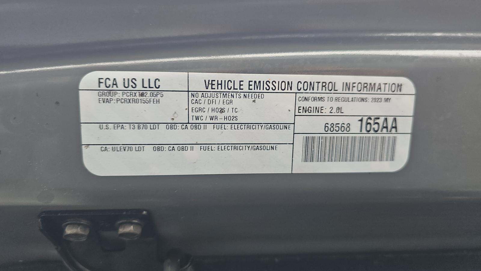 2023 Jeep Wrangler 4xe Sahara AWD