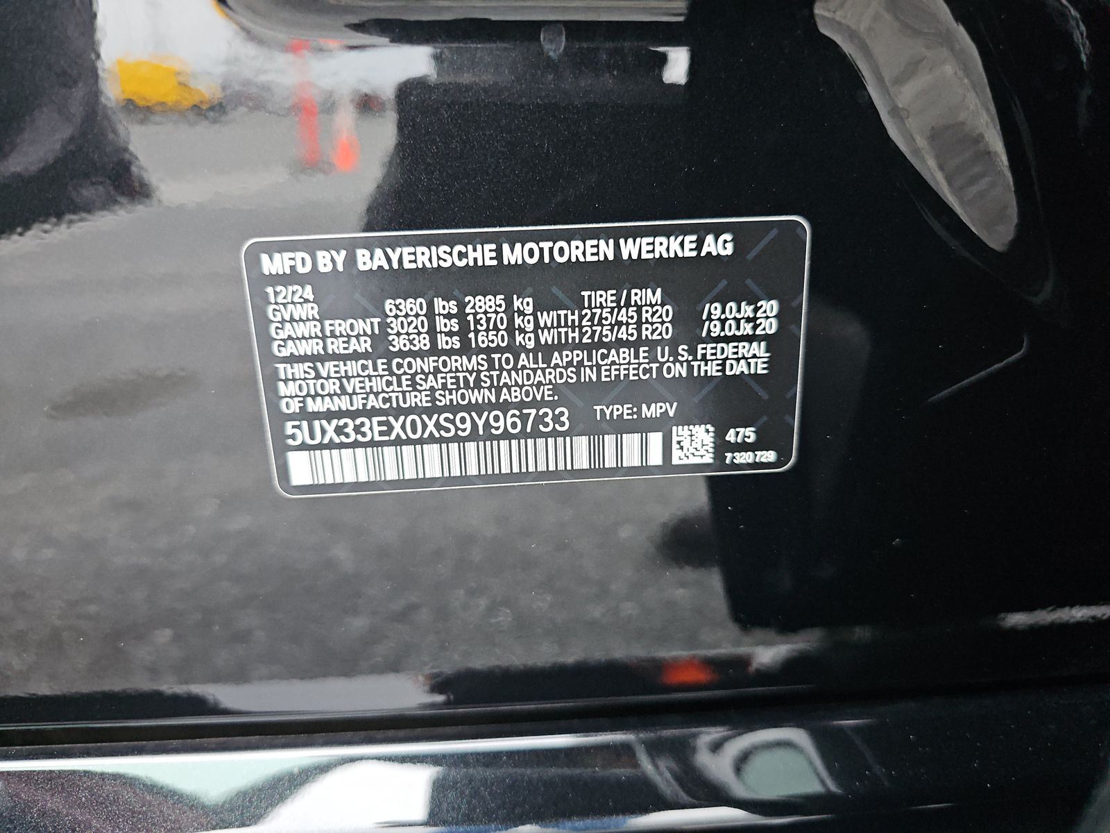 2025 BMW X6 xDrive40i AWD