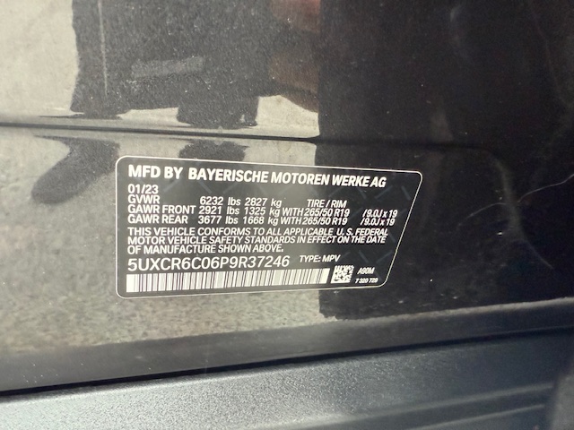 2023 BMW X5 xDrive40i AWD