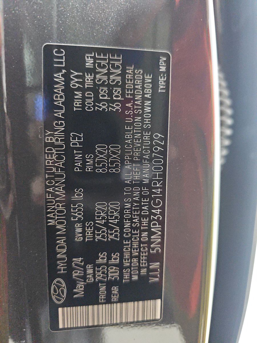 2024 Hyundai Santa Fe Hybrid Limited FWD