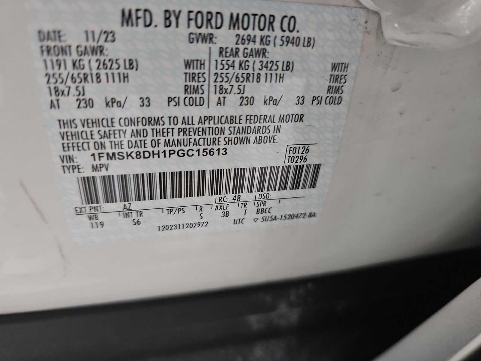 2023 Ford Explorer XLT AWD