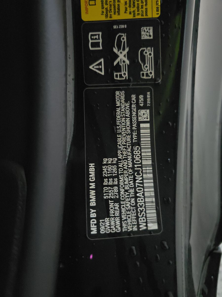 2022 BMW M4 Competition xDrive AWD