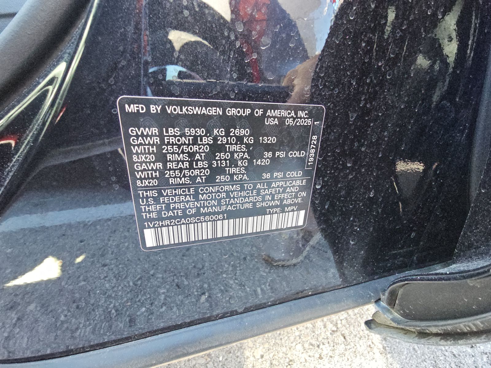 2025 Volkswagen Atlas 2.0T SE AWD