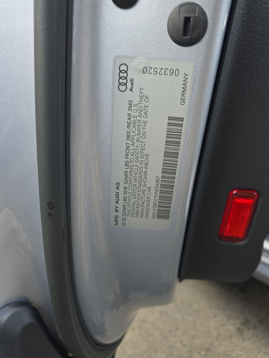 2022 Audi A7 Prestige AWD