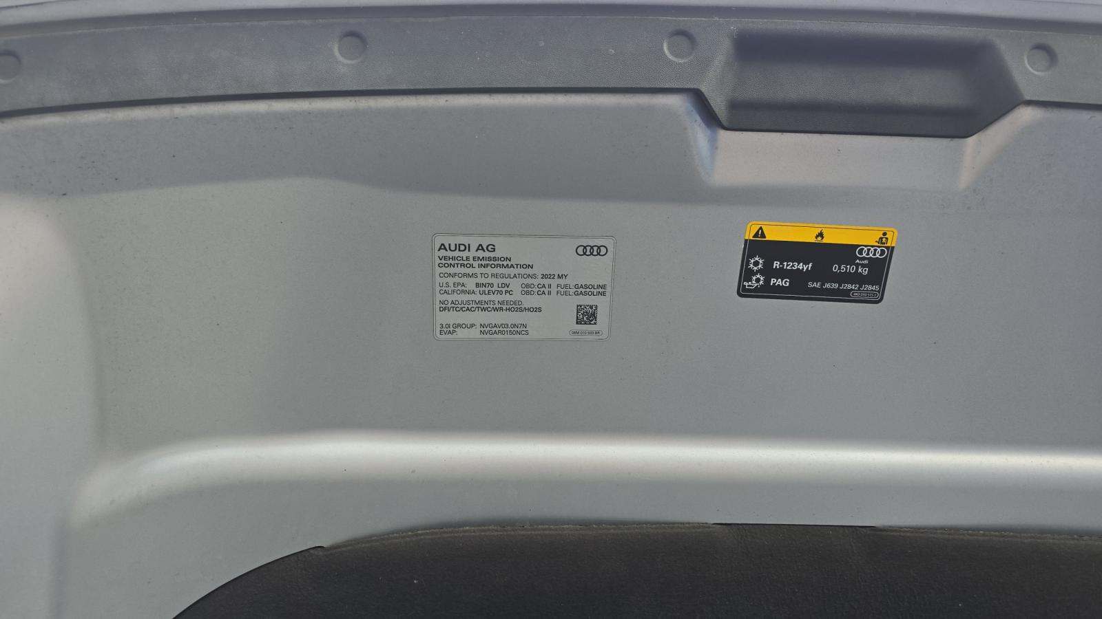 2022 Audi A7 Prestige AWD