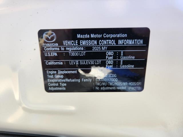 2025 MAZDA CX-5 2.5 S Select Package AWD