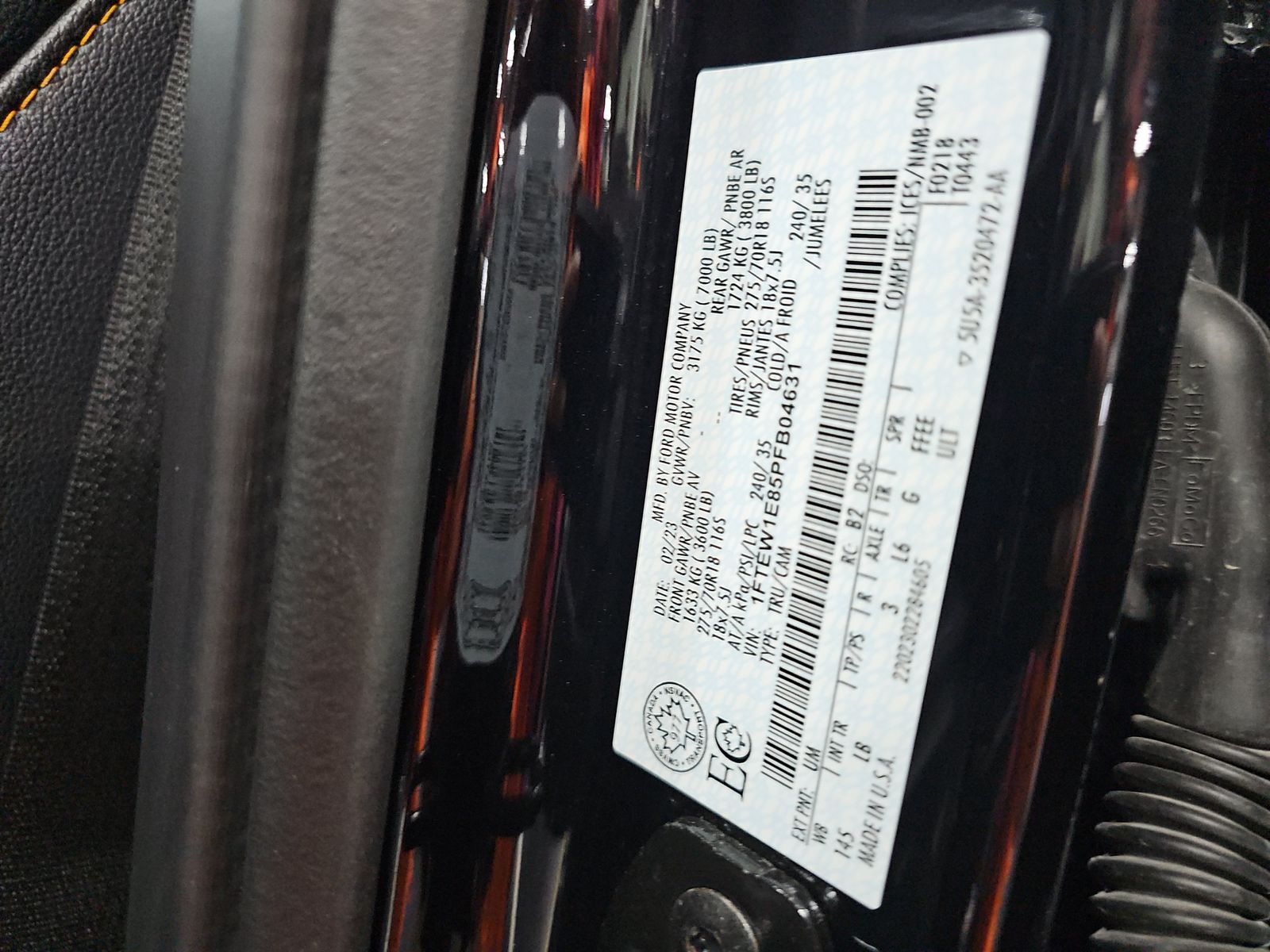 2023 Ford F-150 Tremor AWD